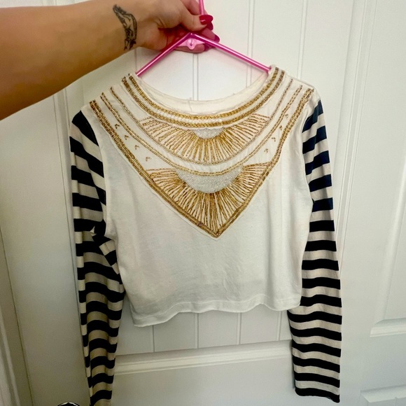 Neon Talk Beaded Top - Picture 5 of 7